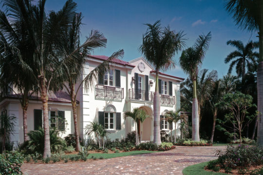 exterior of front of home at coral way